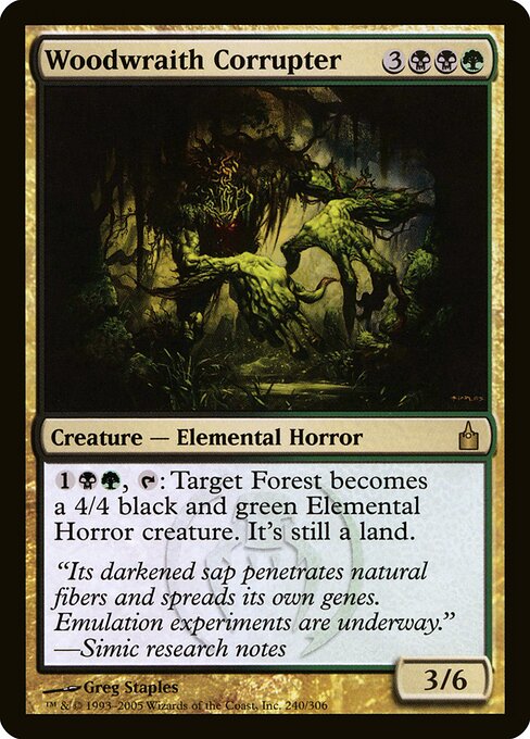 Corruptor Espectro da Floresta — Ravnica: City of Guilds 240