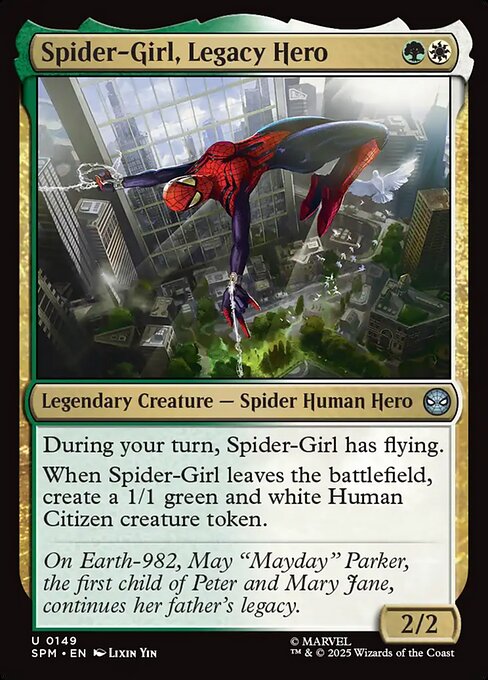 Spider-Girl, Legacy Hero — Marvel's Spider-Man 149