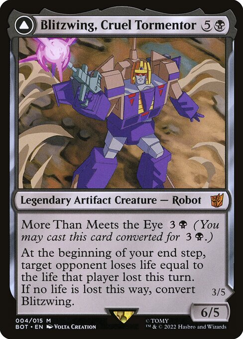 Blitzwing, Cruel Tormentor — Transformers 4