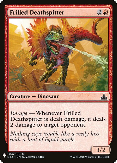 Cospe-morte Franjado — The List RIX-104
