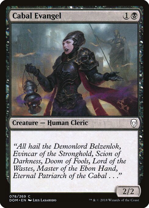 Evangelista da Cabala — Dominaria 78