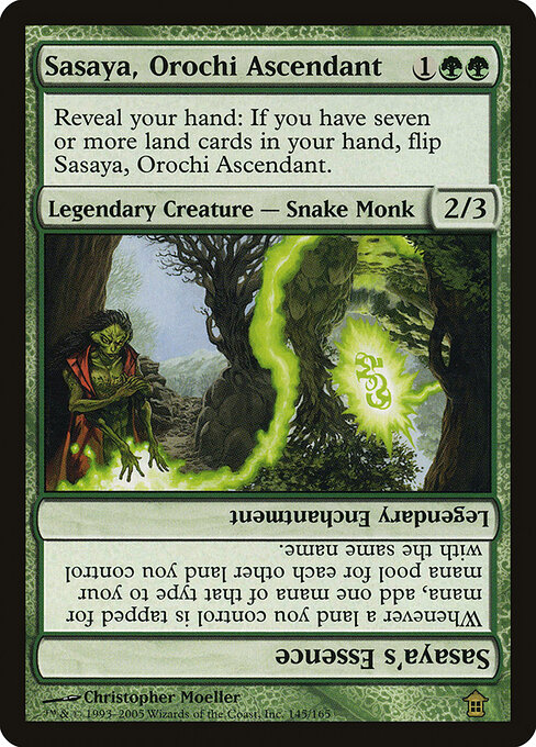 Sasaya, Orochi Ascendant // Sasaya's Essence — Saviors of Kamigawa 145