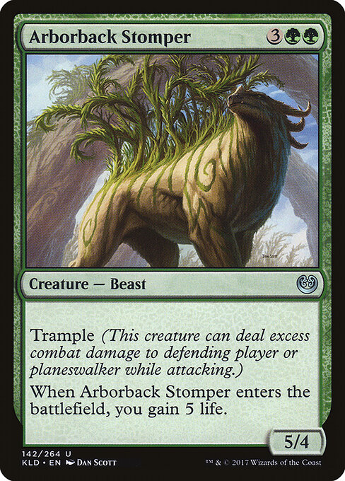Pisoteador Dorsoverde — Kaladesh 142†