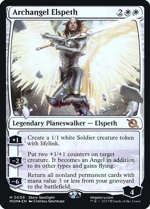 Arcanjo Elspeth — March of the Machine Promos 6s