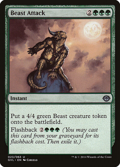 Ataque das Bestas — Duel Decks Anthology: Garruk vs. Liliana 23