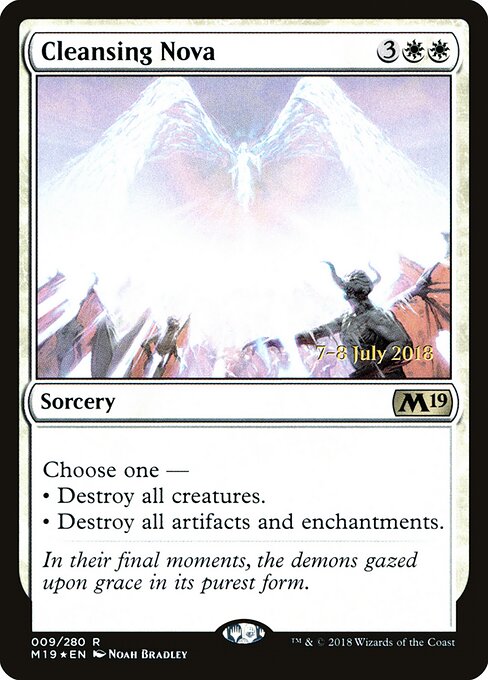 Nova Purificadora — Core Set 2019 Promos 9s