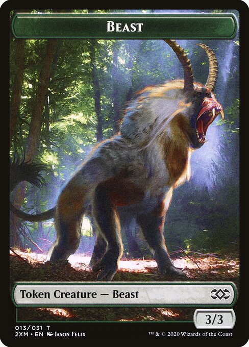 Beast — Double Masters Tokens 13
