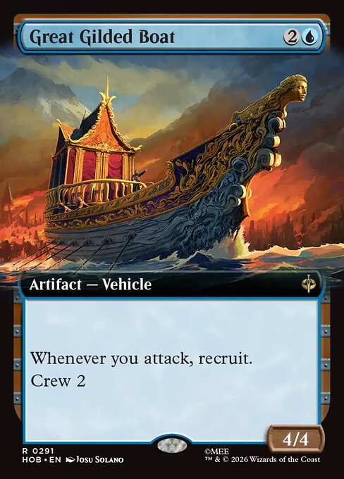 Great Gilded Boat — The Hobbit 291