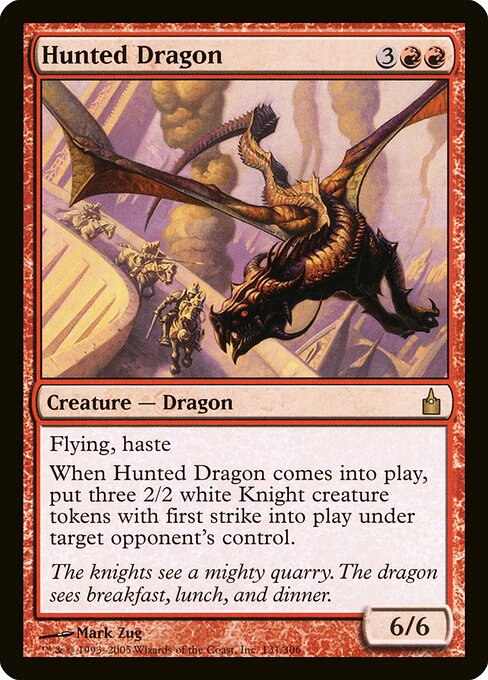 Dragão Caçado — Ravnica: City of Guilds 131