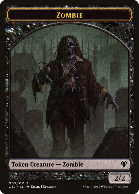 Zombie — Commander 2017 Tokens 5