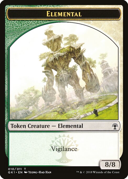 Elemental — GRN Guild Kit Tokens 10