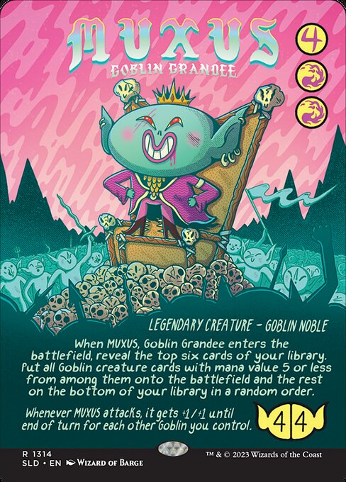 Muxus, Goblin Grandee — Goblin & Squabblin' 1314