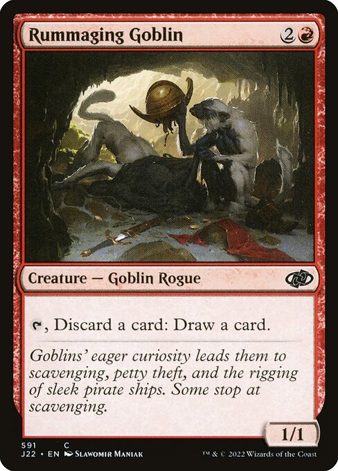 Goblin Escarafunchador — Jumpstart 2022 591