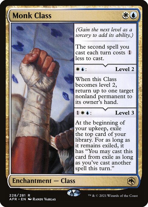 Classe: Monge — Adventures in the Forgotten Realms Promos 228p