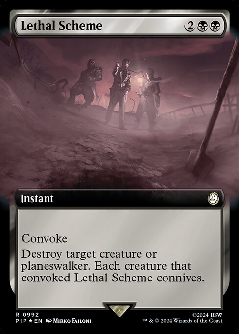 Esquema Letal — Fallout 992