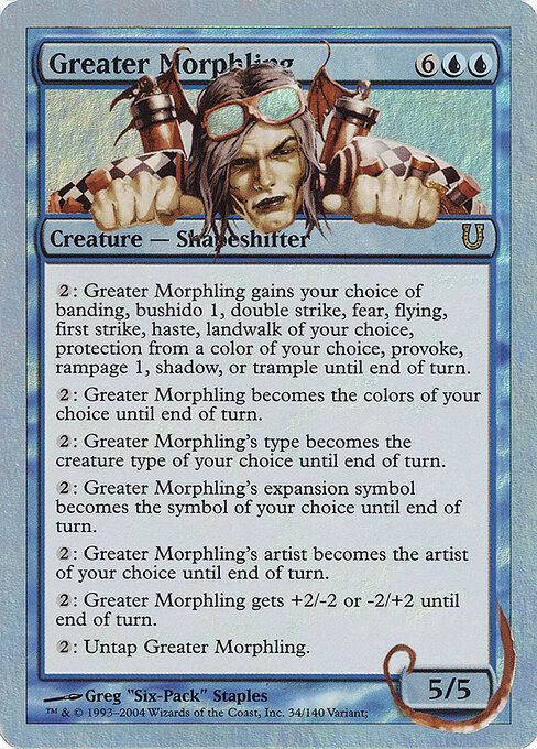 Greater Morphling — Unhinged 34★