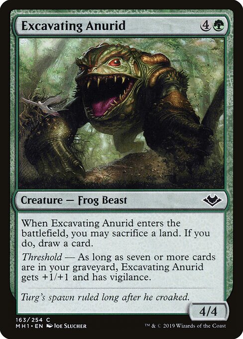 Anurídeo Escavador — Modern Horizons 163