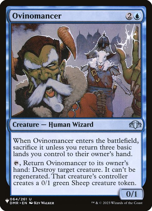 Ovinomante — The List DMR-64