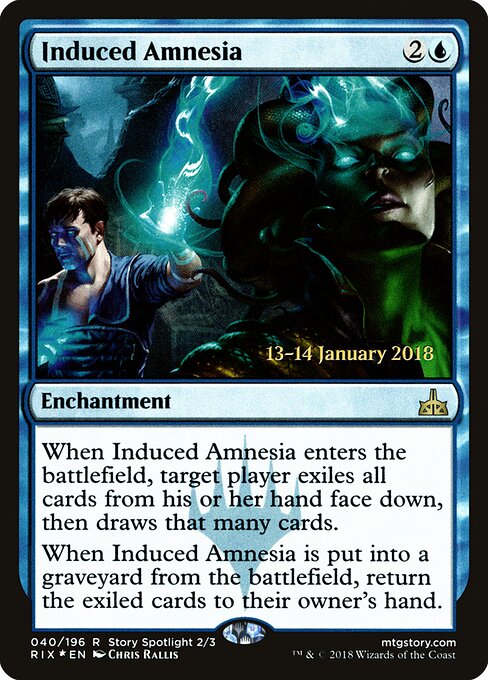 Amnésia Induzida — Rivals of Ixalan Promos 40s