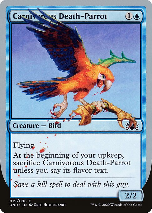 Carnivorous Death-Parrot — Unsanctioned 19
