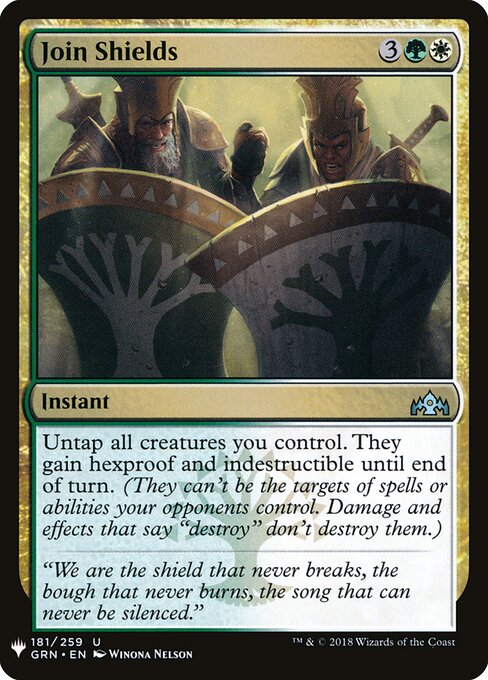 Unir Escudos — The List GRN-181