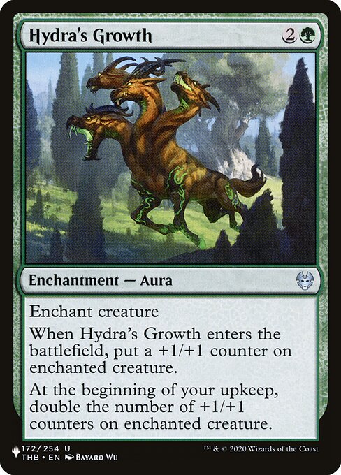Crescimento da Hidra — The List THB-172