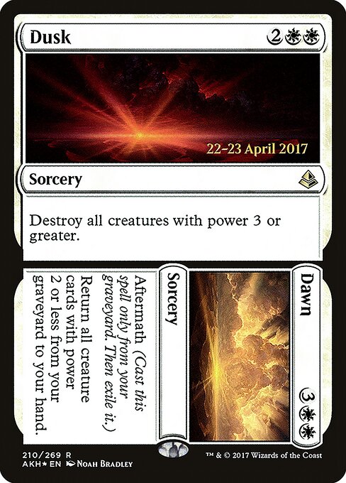 Anoitecer // Alvorecer // Anoitecer // Alvorecer — Amonkhet Promos 210s