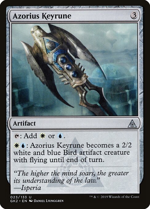 Chave Rúnica Azorius — RNA Guild Kit 23
