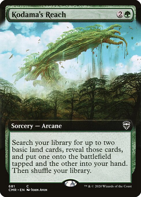 Alcance do Kodama — Commander Legends 681