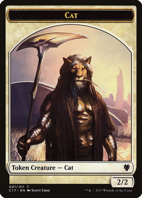 Cat — Commander 2017 Tokens 1