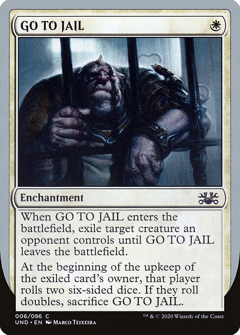 GO TO JAIL — Unsanctioned 6