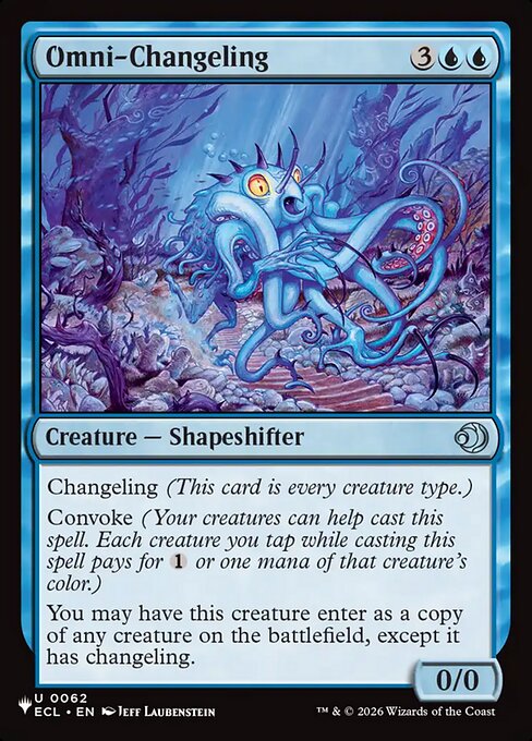 Omni-Changeling — The List ECL-62