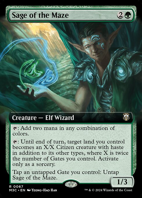 Sage of the Maze — Modern Horizons 3 Commander 67