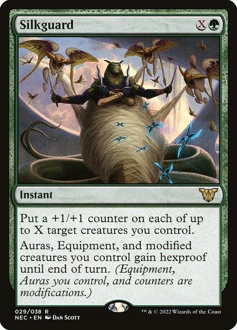 Proteção da Seda — Neon Dynasty Commander 29