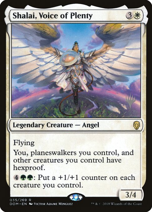 Shalai, Voz da Abundância — Dominaria Promos 35p