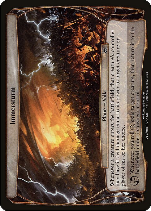 Immersturm — Planechase Anthology Planes 38