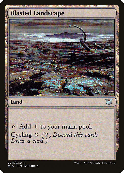 Paisagem Devastada — Commander 2015 278