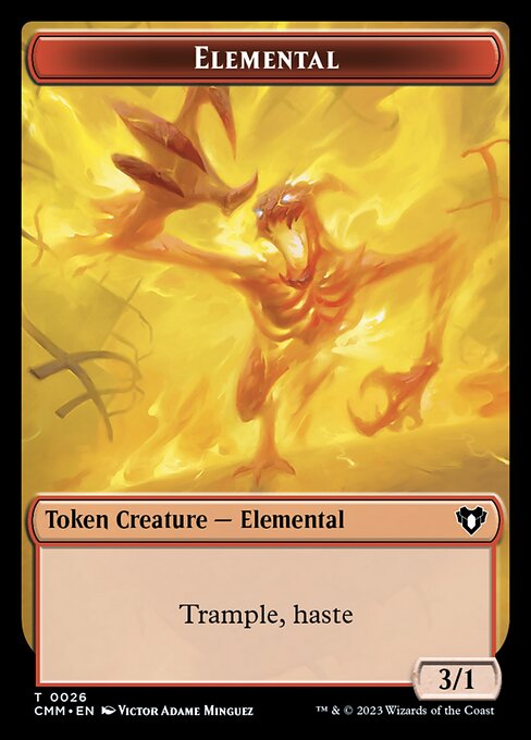Elemental — Commander Masters Tokens 26