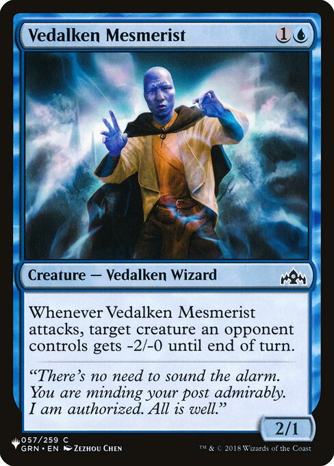 Mesmerista Vedalkeano — The List GRN-57