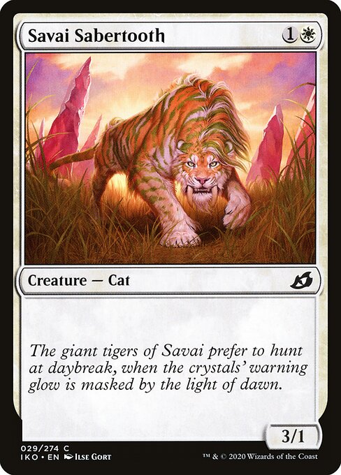 Dente-de-sabre de Savai — Ikoria: Lair of Behemoths 29