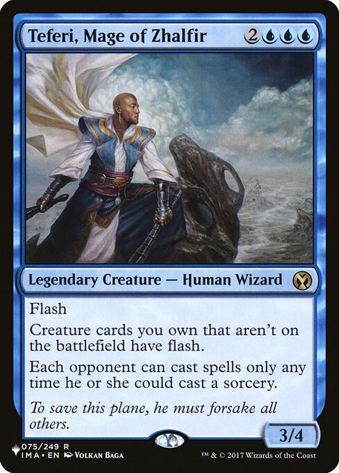 Teferi, Mago de Zhalfir — The List IMA-75