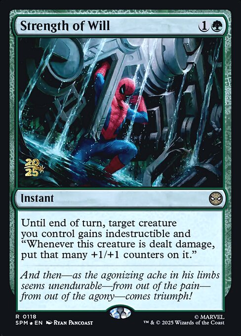 Strength of Will — Marvel's Spider-Man Promos 118s