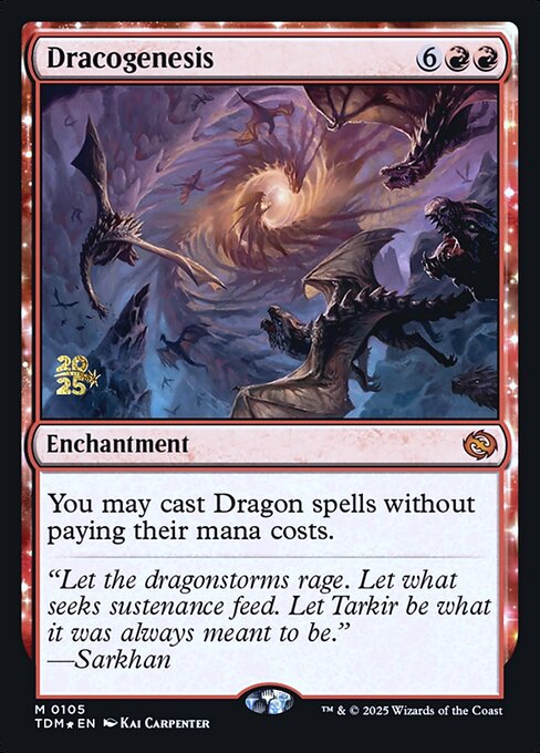Dracogenesis — Tarkir: Dragonstorm Promos 105s