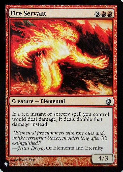 Servo do Fogo — The List PD2-15