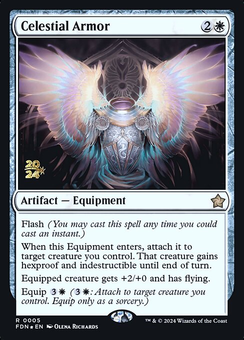 Celestial Armor — Foundations Promos 5s