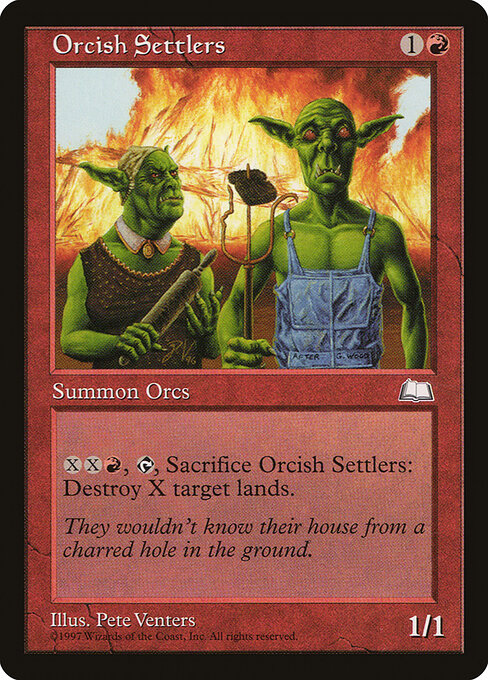 Colonizadores Orcs — Weatherlight 112