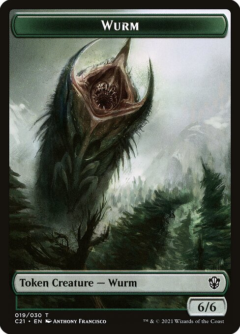 Wurm — Commander 2021 Tokens 19