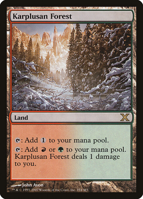 Floresta Karplusana — Tenth Edition 354