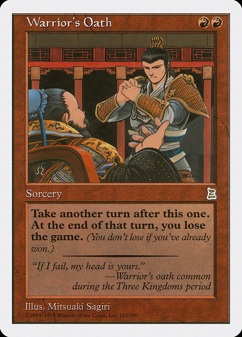 Warrior's Oath — Portal Three Kingdoms 124