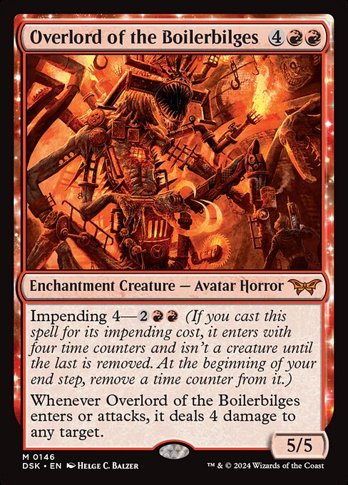 Overlord of the Boilerbilges — Duskmourn: House of Horror 146